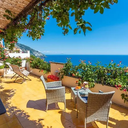 Il Pettirosso In Positano Vila Exterior foto